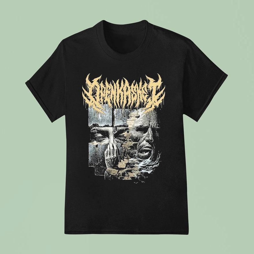 Open Kasket Cut Ou T Shirt