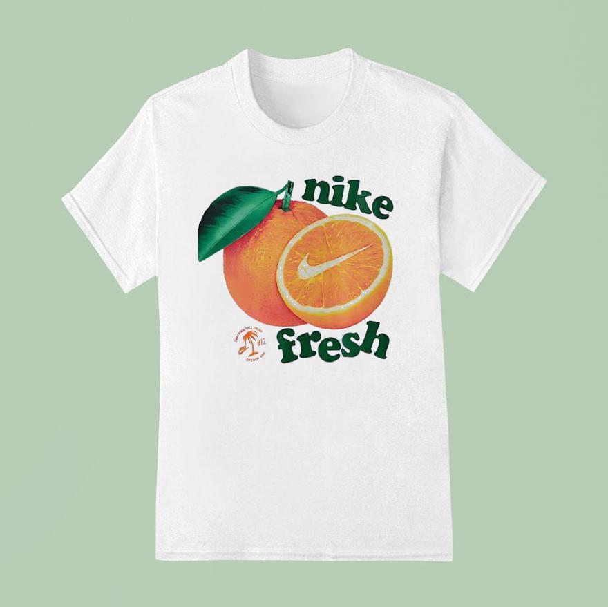Orange Nike Fresh T Shirt