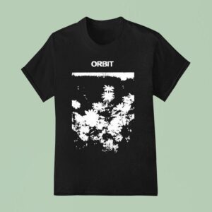 Orbit Music Flowers T Shirt