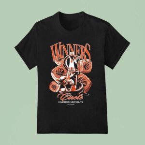 Outrank Winners Circle Champion Mentality Snake Rings T Shirt