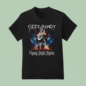 Ozzy And Randy Flying High Again T Shirt