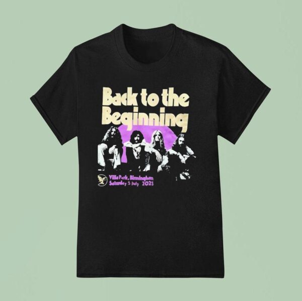 Ozzy Osbourne Back To The Beginning Villa Park Birmingham Saturday July T Shirt