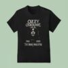 Ozzy Osbourne Black Sabbath Tribute T Shirt