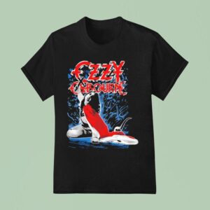 Ozzy Osbourne Blizzard Of Ozz Rock Roll Hall Of Fame T Shirt