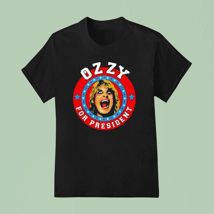 Ozzy Osbourne For Presiden T Shirt