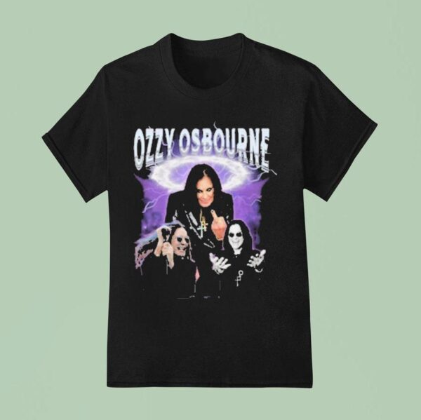 Ozzy Osbourne Middle Finger T Shirt