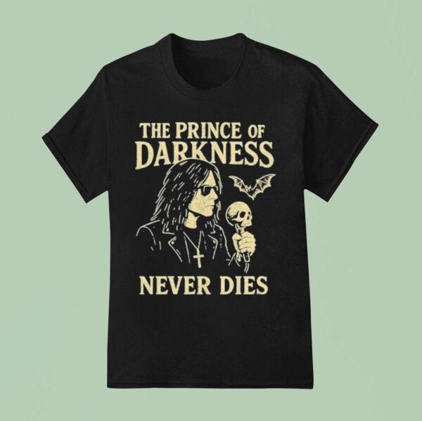 Ozzy Osbourne Never Dies The Prince Of Darkness The Dark Maestro T Shirt