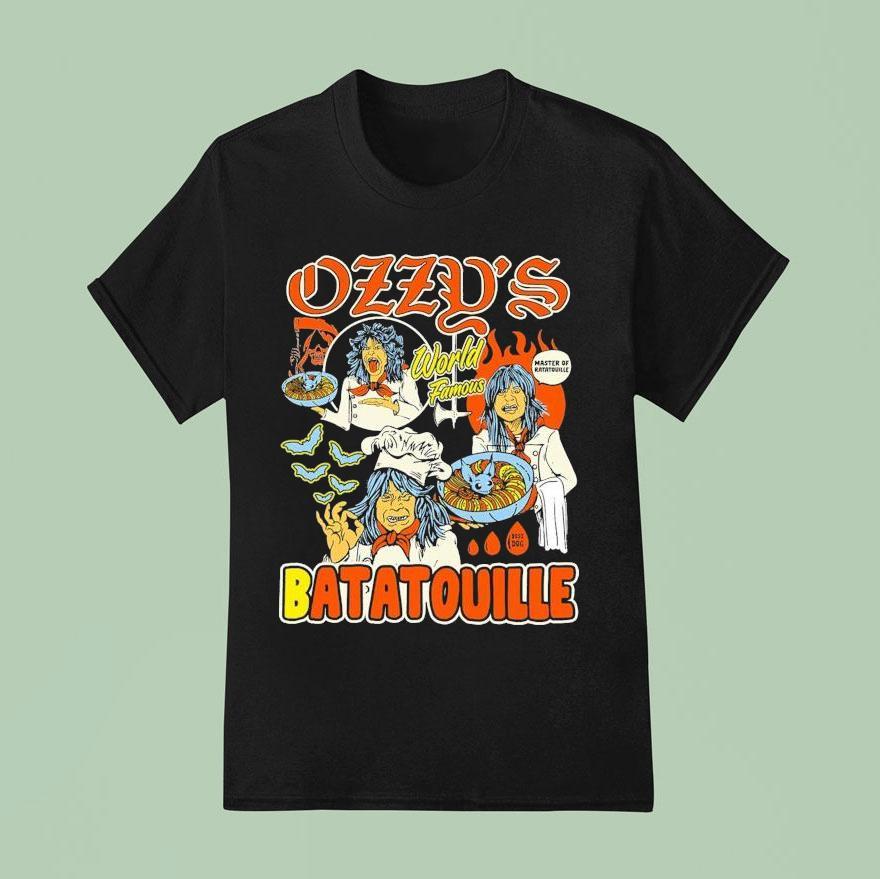 Ozzy Osbourne Ozzy S World Famous Batatouille T Shirt