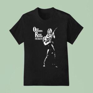 Ozzy Osbourne Randy Rhoads Tribute T Shirt