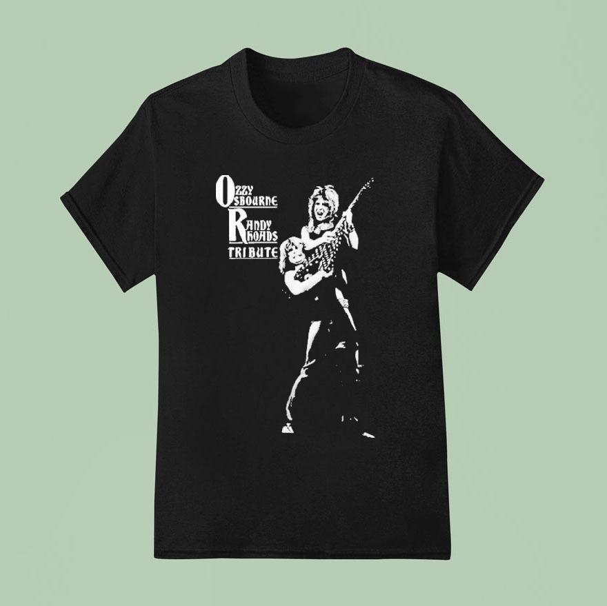 Ozzy Osbourne Randy Rhoads Tribute T Shirt
