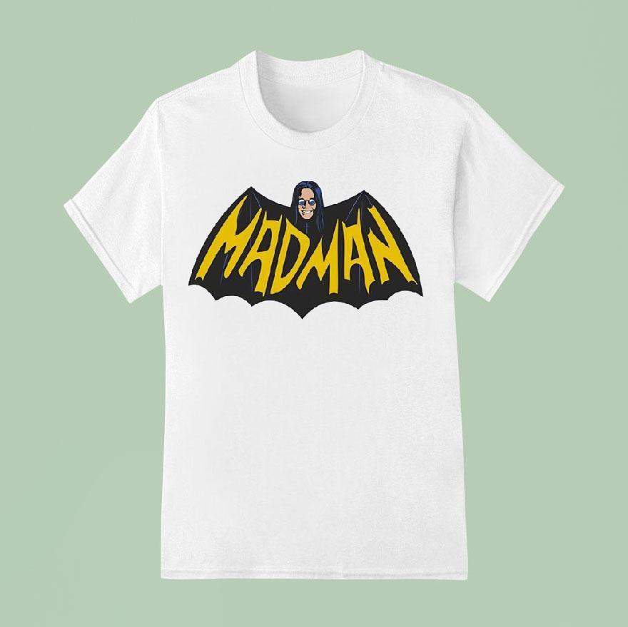 Ozzy Osbourne Style Of The Batman Logo T Shirt