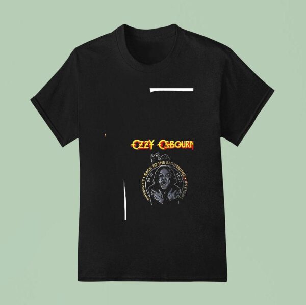 Ozzy Ozbourne Th Anniversary The Man The Myth The Legend Thank You For The Memories T Shirt