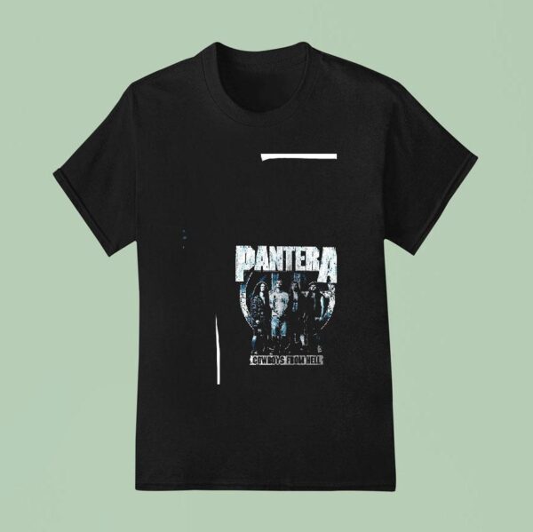 Pantera Cowboys From Hell Roster T Shirt