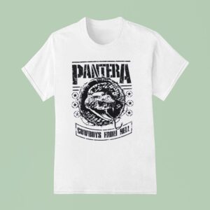 Pantera Cowboys From Hell Snake T Shirt