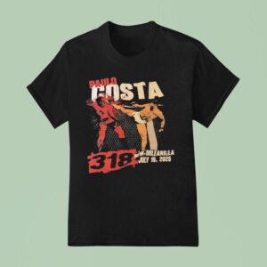 Paulo Costa New Orleans La July T Shirt
