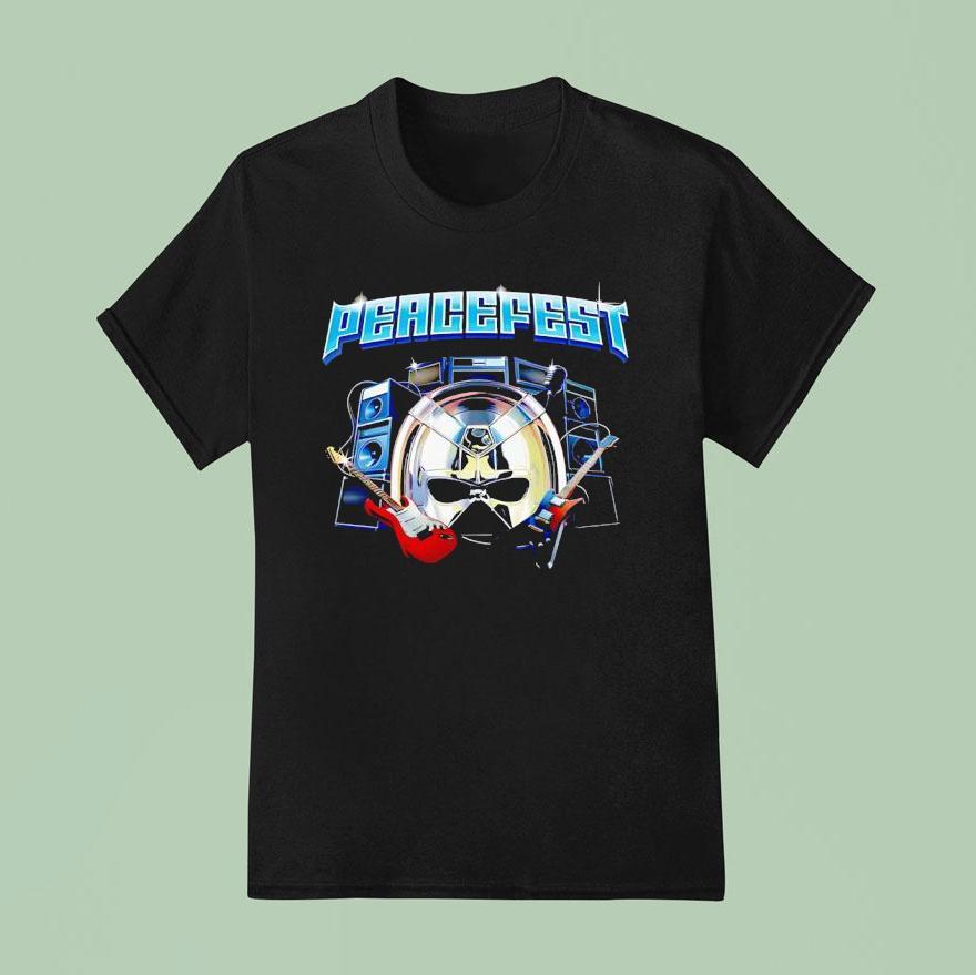 Peacemaker Pin Peacefest Exclusive T Shirt