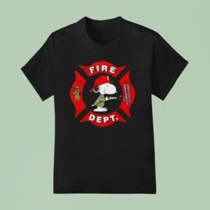 Peanuts Snoopy Fire Dep T Shirt