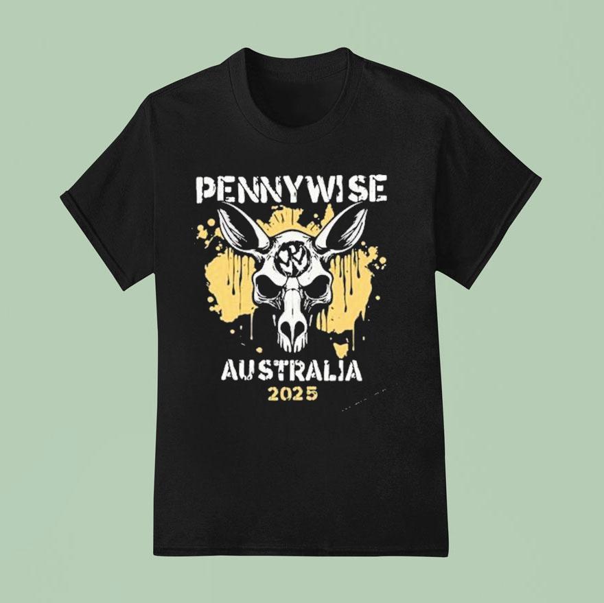Pennywise Australia Tour T Shirt