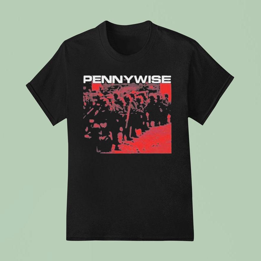 Pennywise Land Of The Free Album T Shirt