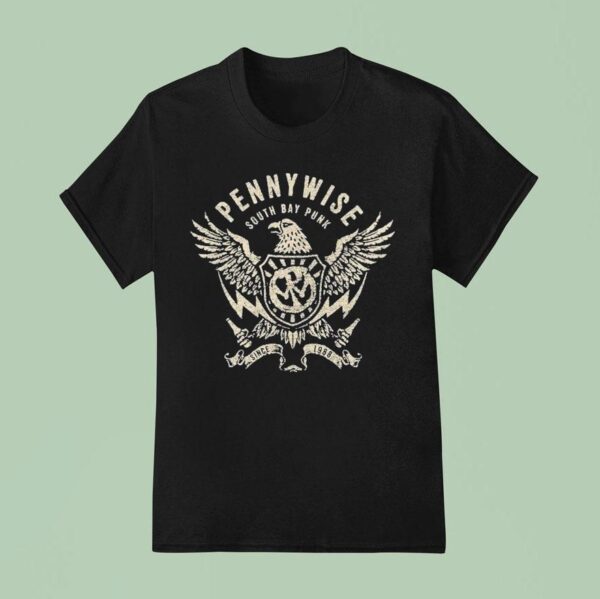 Pennywise South Bay Punk Since Eagle T Shirt