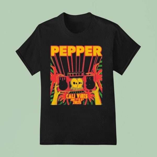 Pepper Cali Vibes T Shirt