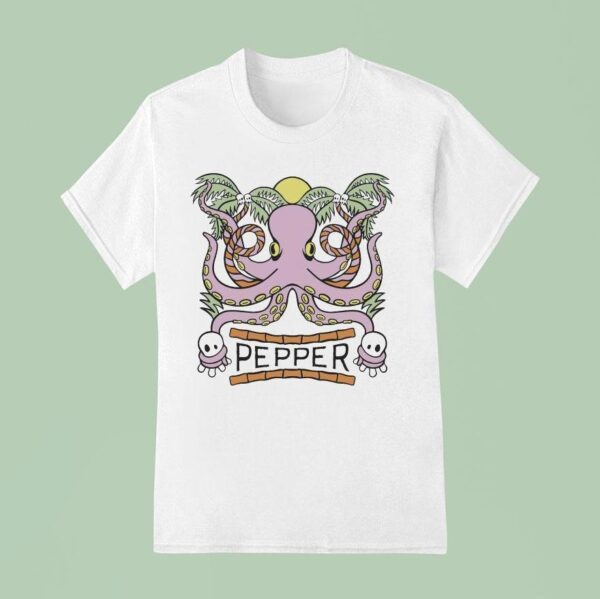 Pepper Octopus T Shirt