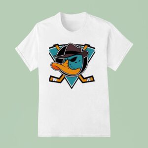 Perry The Platypus Style Anaheim Ducks Hockey T Shirt