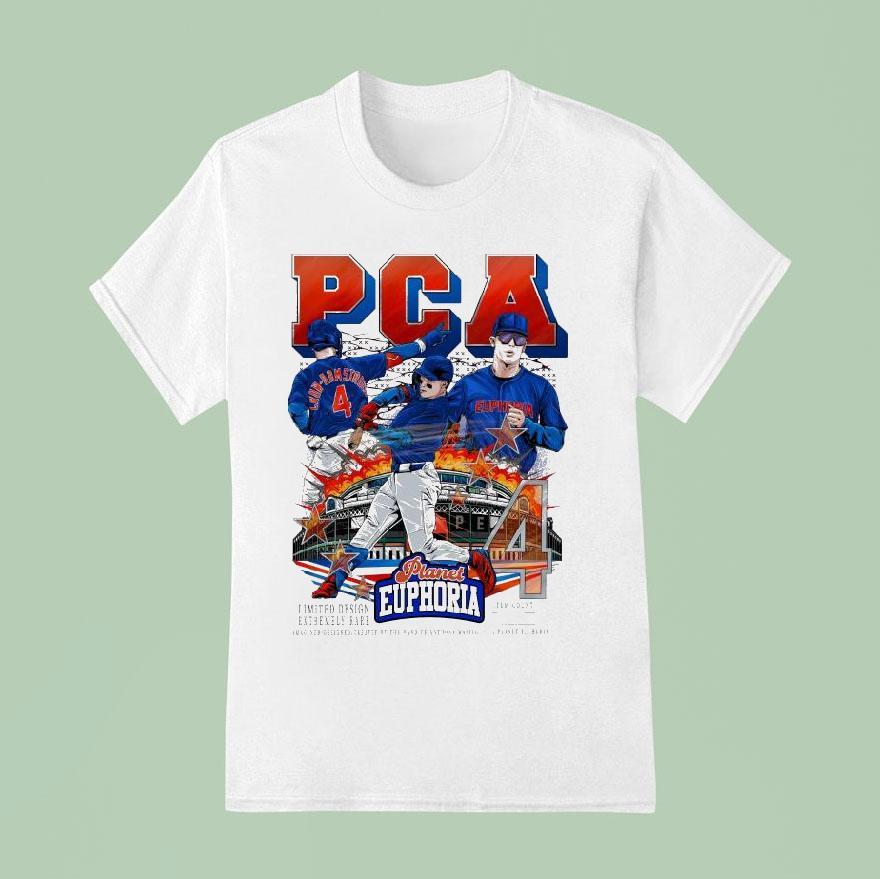 Pete Crow Armstrong Pca Planet Euphoria Chicago Cubs T Shirt