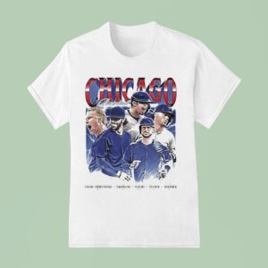 Pete Crow Armstrong Swanson Suzuki Tucker And Hoerner Chicago Cubs T Shirt