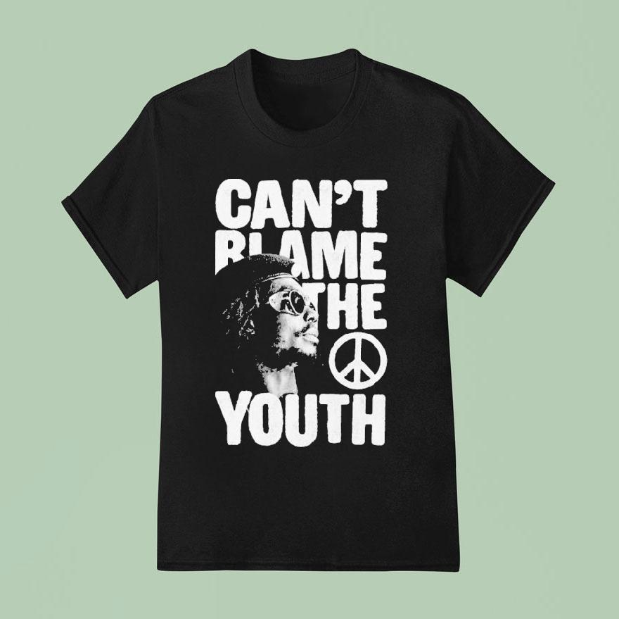 Peter Tosh Can T Blame The Youth Big Type T Shirt