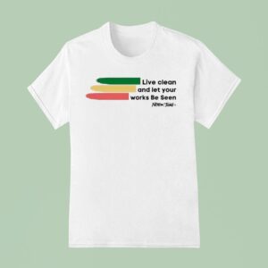 Peter Tosh Live Clean And Let Your Works Be Seen T Shirt