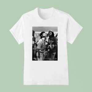 Peter Tosh Mick Jagger Walk And Don T Look Back Signature T Shirt