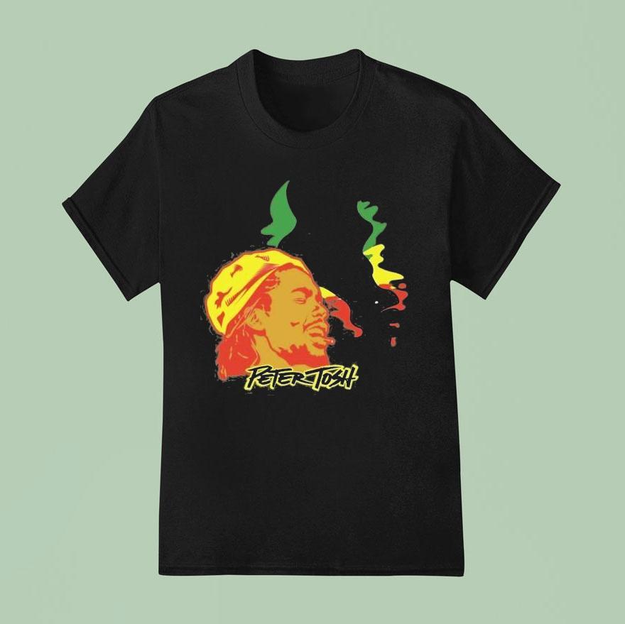Peter Tosh Up In Smoke T Shirt