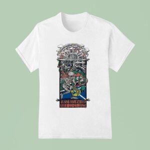 Phish July Forest Hills Stadium Forest Hills New York Robot Fish Concer T Shirt