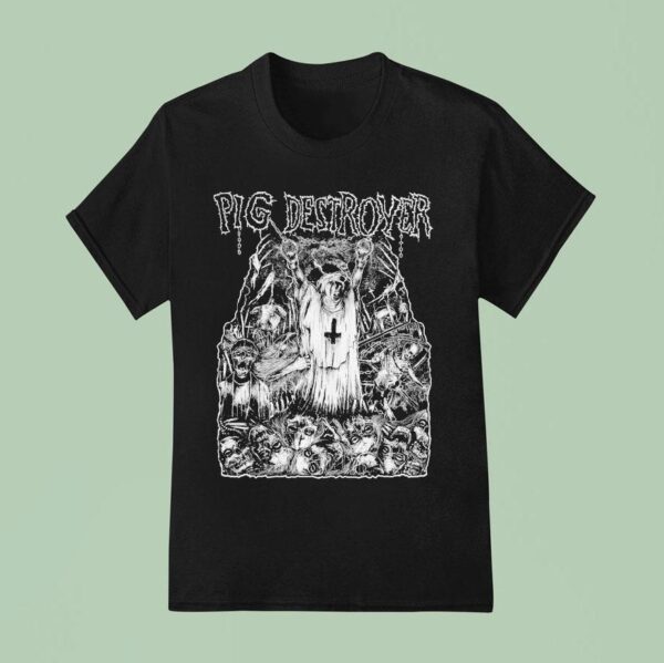 Pig Destroyer Nun T Shirt