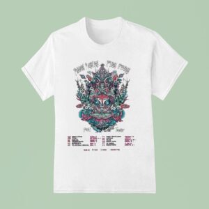 Pigeons Playing Ping Pong Fall Tour Dates Psychedelic With Full City T Shirt