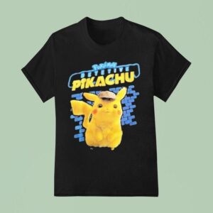 Pikachu Pokemon Detective T Shirt