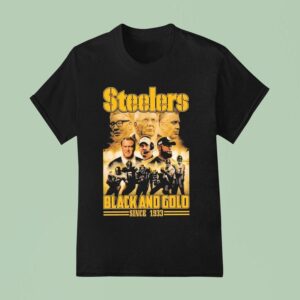 Pittsburgh Slers Black And Gold Since T Shirt