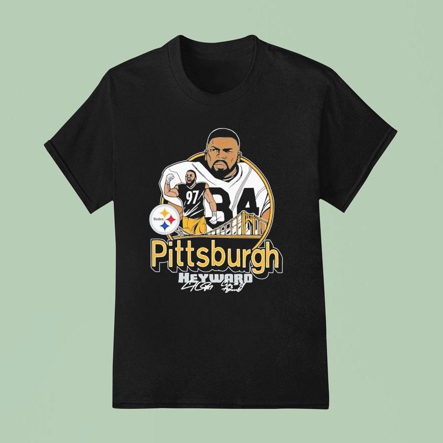Pittsburgh Slers Cameron Heyward Signature T Shirt