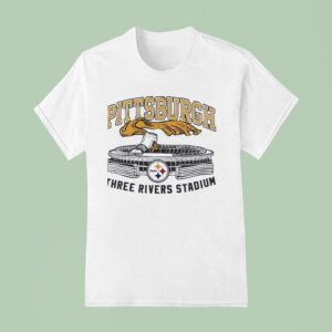 Pittsburgh Slers Three Rivers Stadium T Shirt