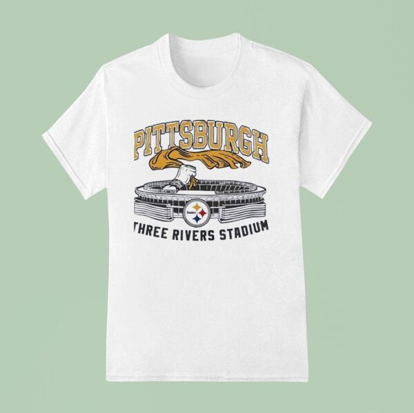 Pittsburgh Slers Three Rivers Stadium T Shirt