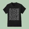 Placebo Black White Glitch T Shirt