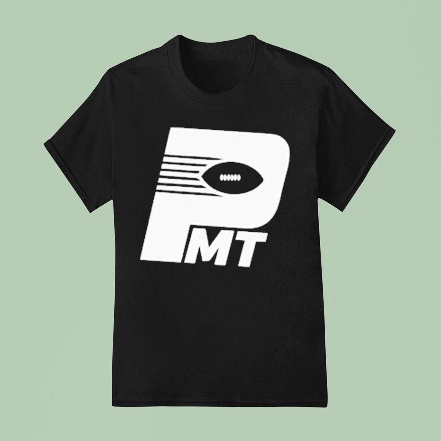 Pmt Football Logo T Shirt