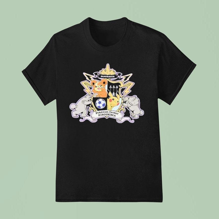 Pokemon Sanfrecce Hiroshima T Shirt