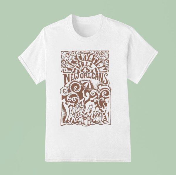 Preservation Hall Protect Preserve Perpetuate New Orleans T Shirt