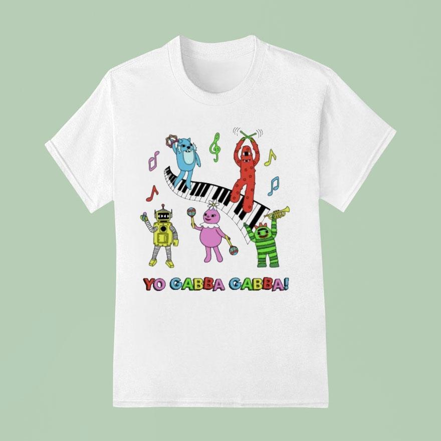 Psychic Friends X Yo Gabba Gabba Let S Play T Shirt