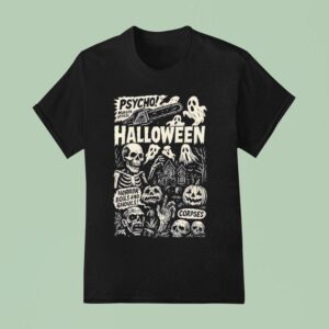 Psycho Murder Appeal Halloween T Shirt