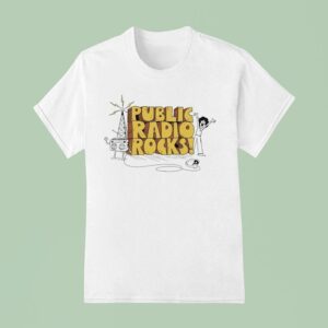 Public Radio Rocks T Shirt