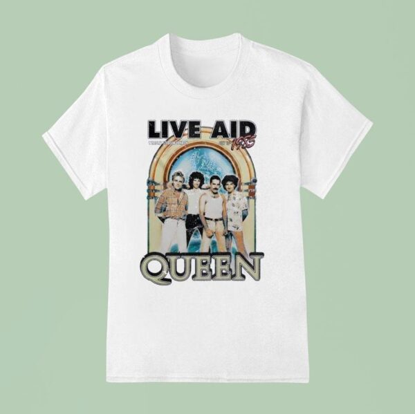 Queen Live Aid T Shirt