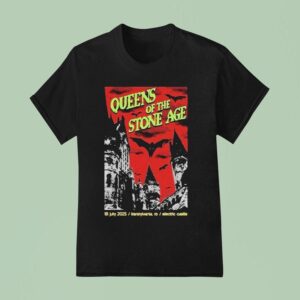 Queens Of The Stone Age July Transylvania Ro Electric Castle T Shirt